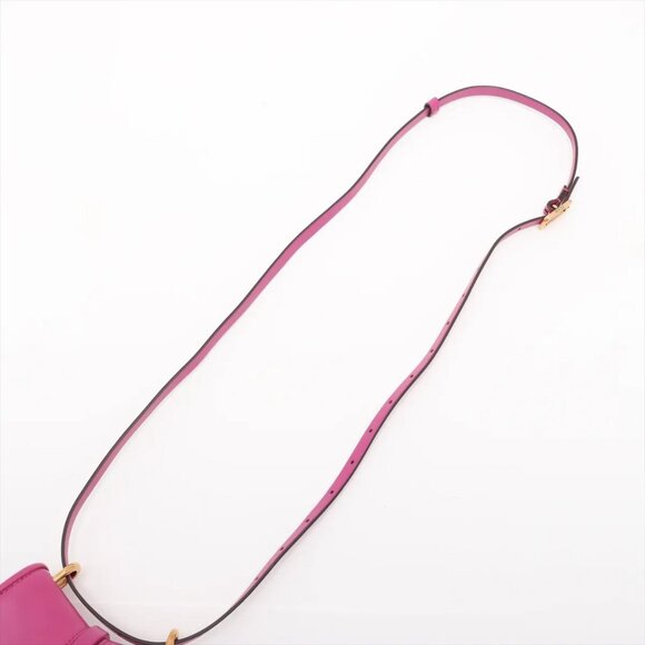 👜 Fendi C’Mon Nano Leather Shoulder Bag Pink 7AS219 - Picture 5 of 10